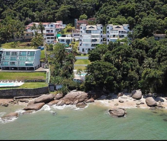 Linda Cobertura Duplex, Pe Na Areia,Vista Linda. Apartment Caraguatatuba Exterior foto