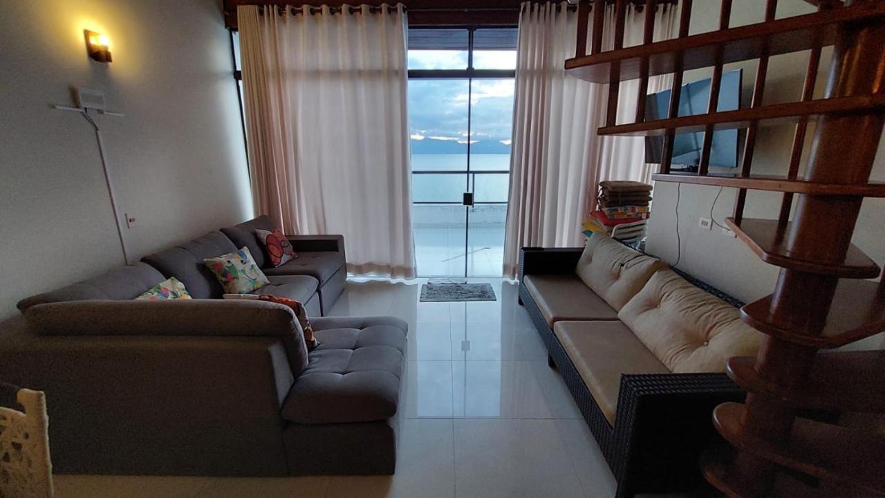 Linda Cobertura Duplex, Pe Na Areia,Vista Linda. Apartment Caraguatatuba Exterior foto