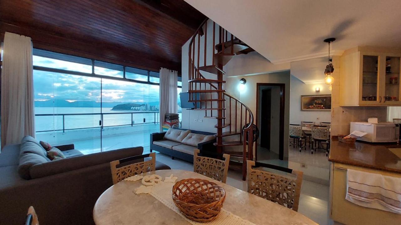 Linda Cobertura Duplex, Pe Na Areia,Vista Linda. Apartment Caraguatatuba Exterior foto